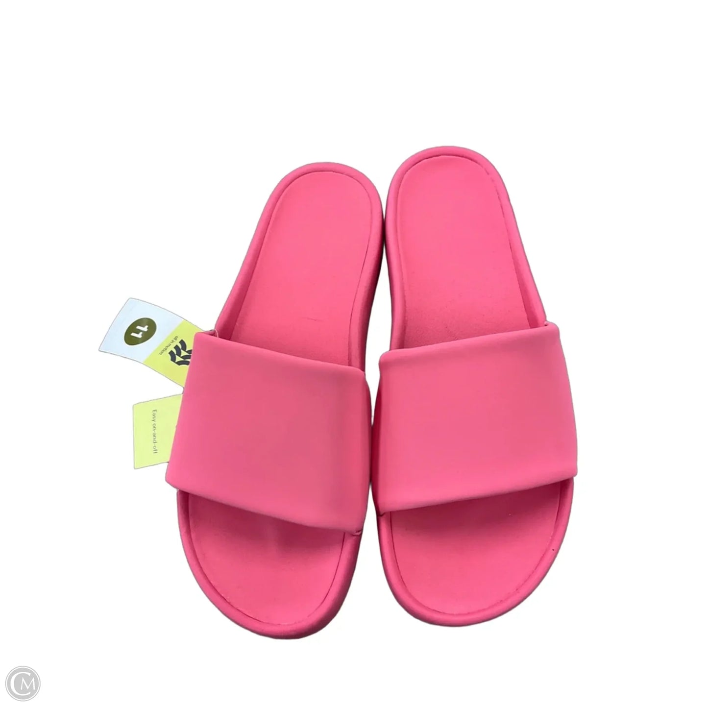 Sandals Flats By All In Motion In Pink, Size: 11