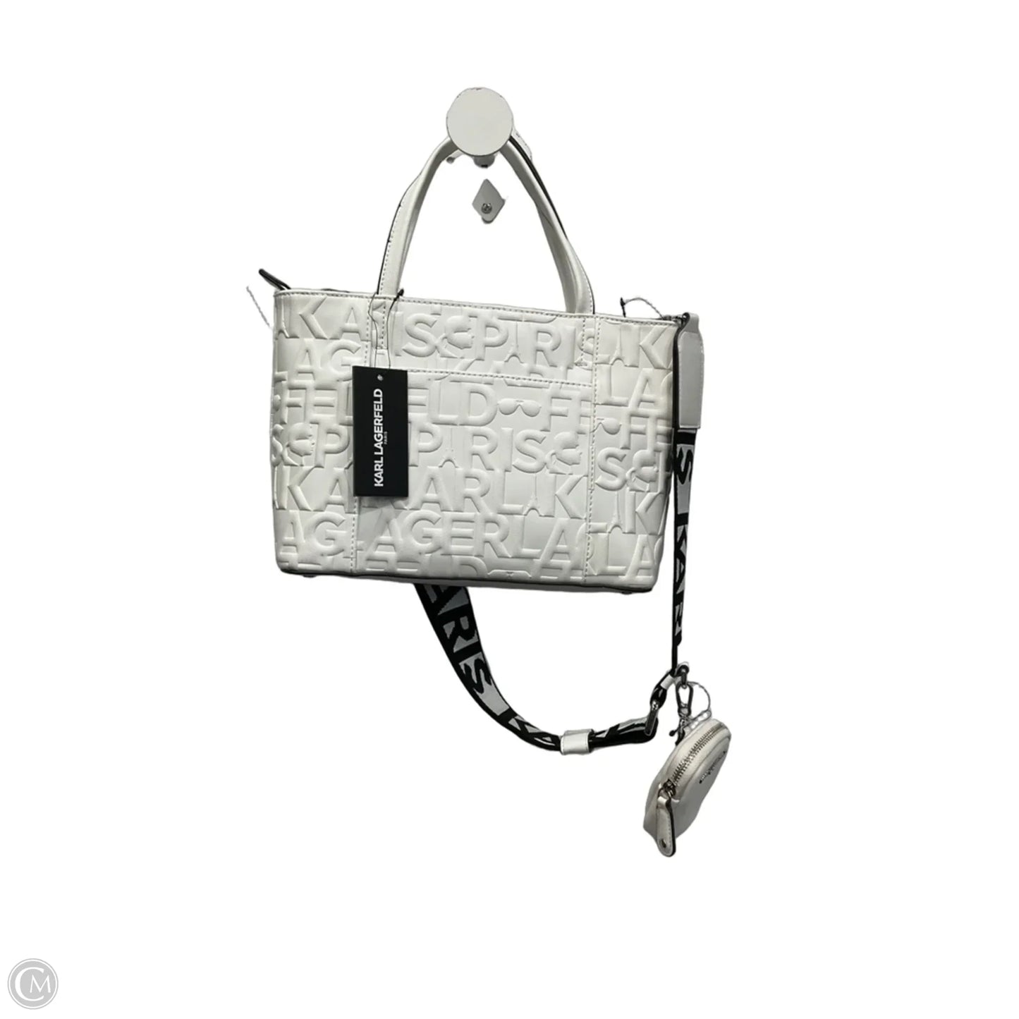 Crossbody Designer By Karl Lagerfeld, Size: Medium