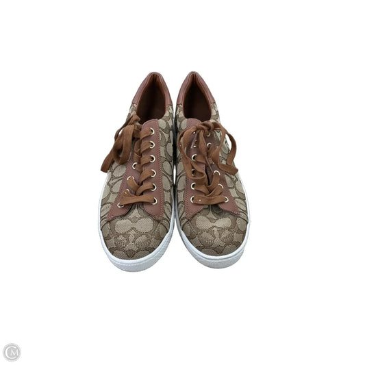 Shoes Designer By Coach In Brown, Size: 9