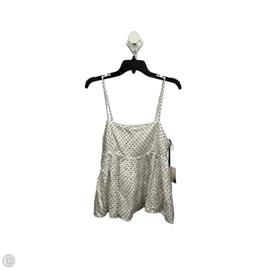 Top Cami Designer By Kate Spade In Black & White, Size: L