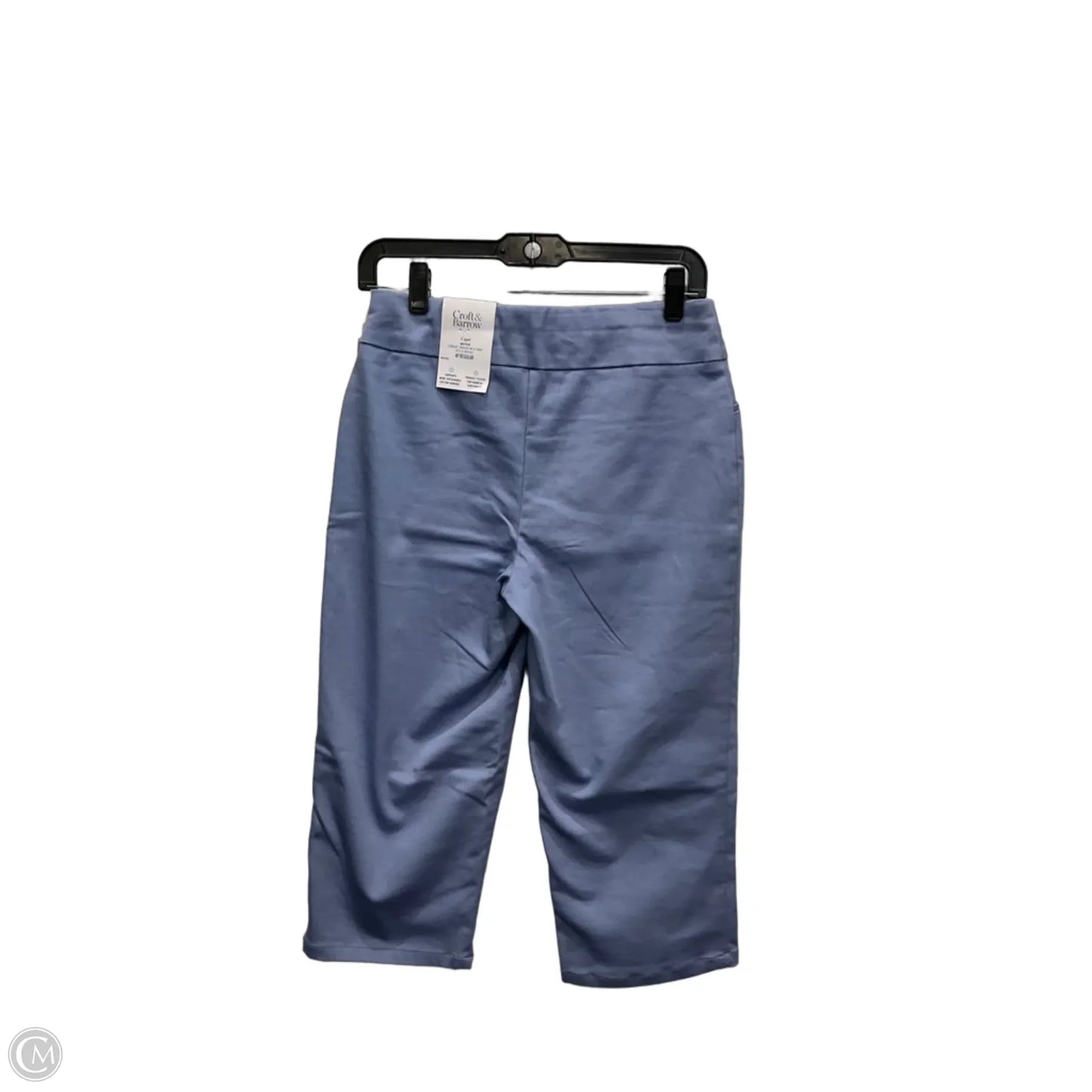Capris By Croft And Barrow In Blue, Size: 4p