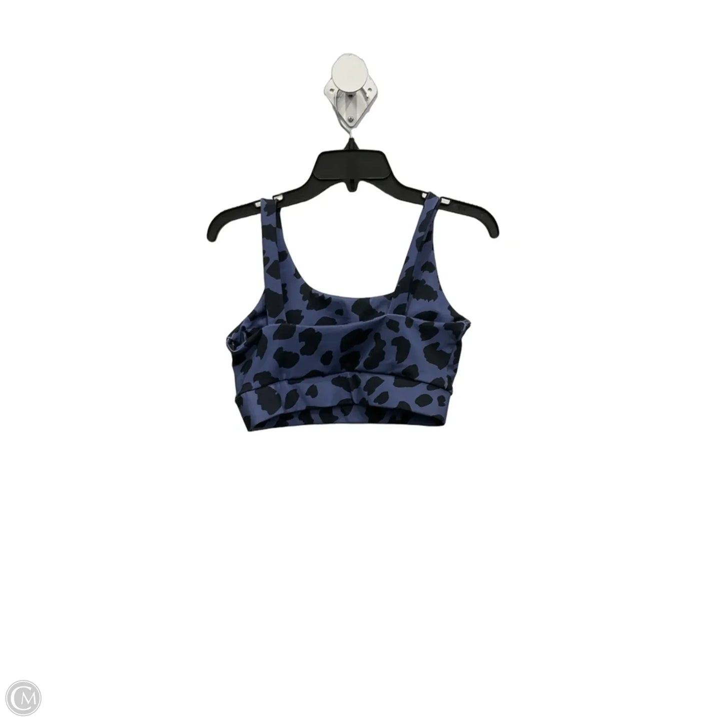 Athletic Shorts 2pc By Catherine Malandrino In Black & Blue, Size: L