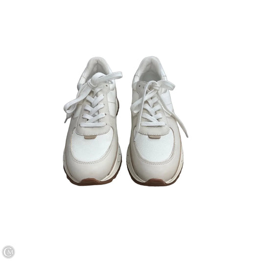 Shoes Sneakers By Madewell In Cream & White, Size: 7.5