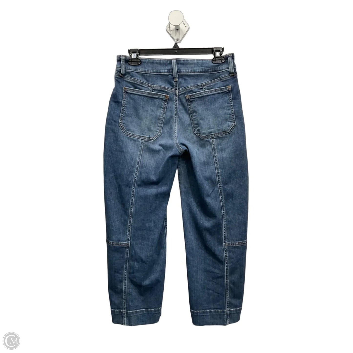 Jeans Wide Leg By Chicos In Blue Denim, Size: 2