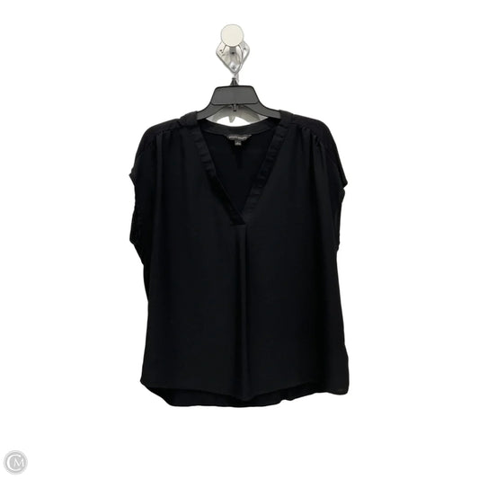 Top Sleeveless By Banana Republic In Black, Size: L
