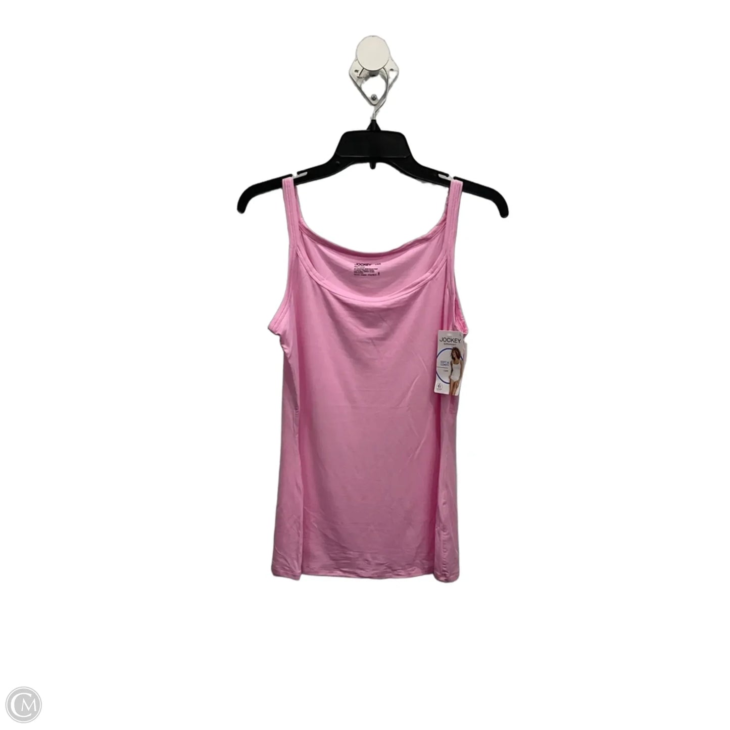 Athletic Tank Top By Jockey In Pink, Size: L