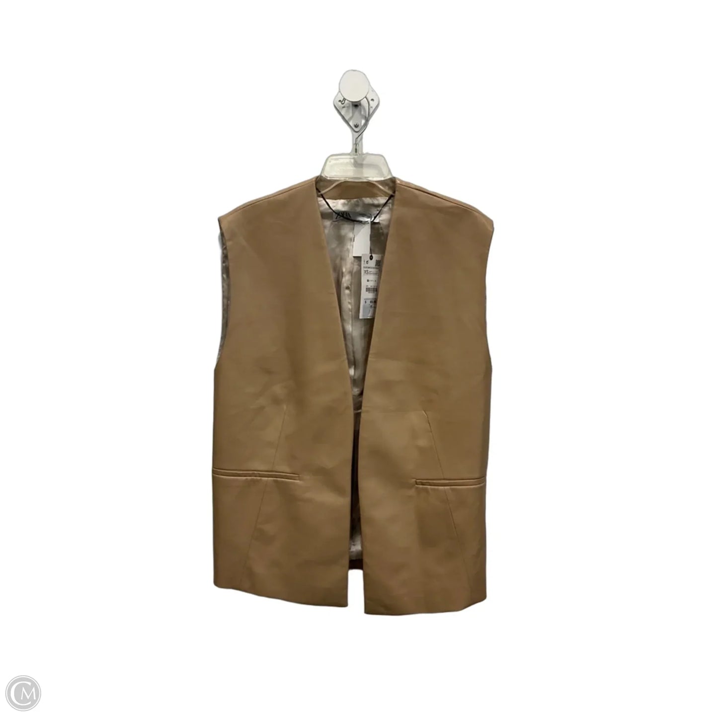 Blazer By Zara In Tan, Size: Xs