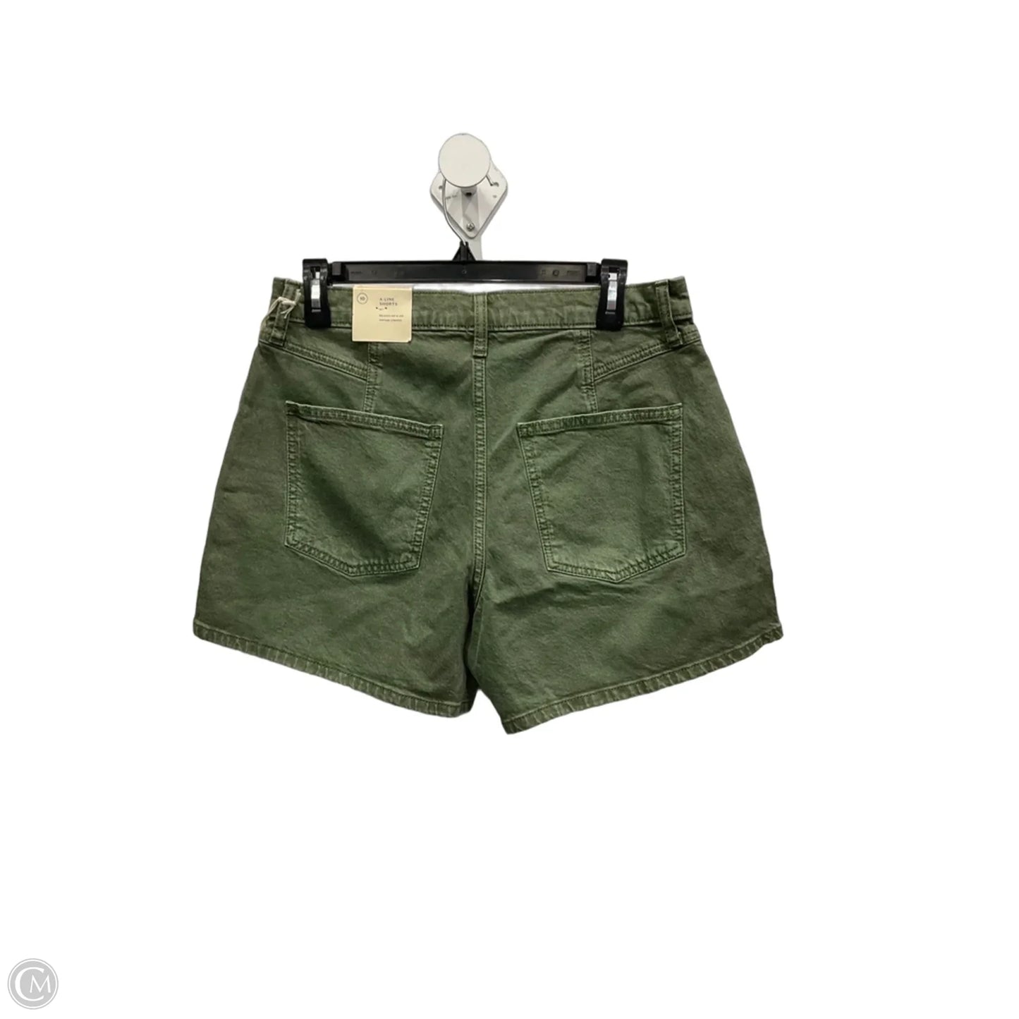 Shorts By Universal Thread In Green Denim, Size: 10