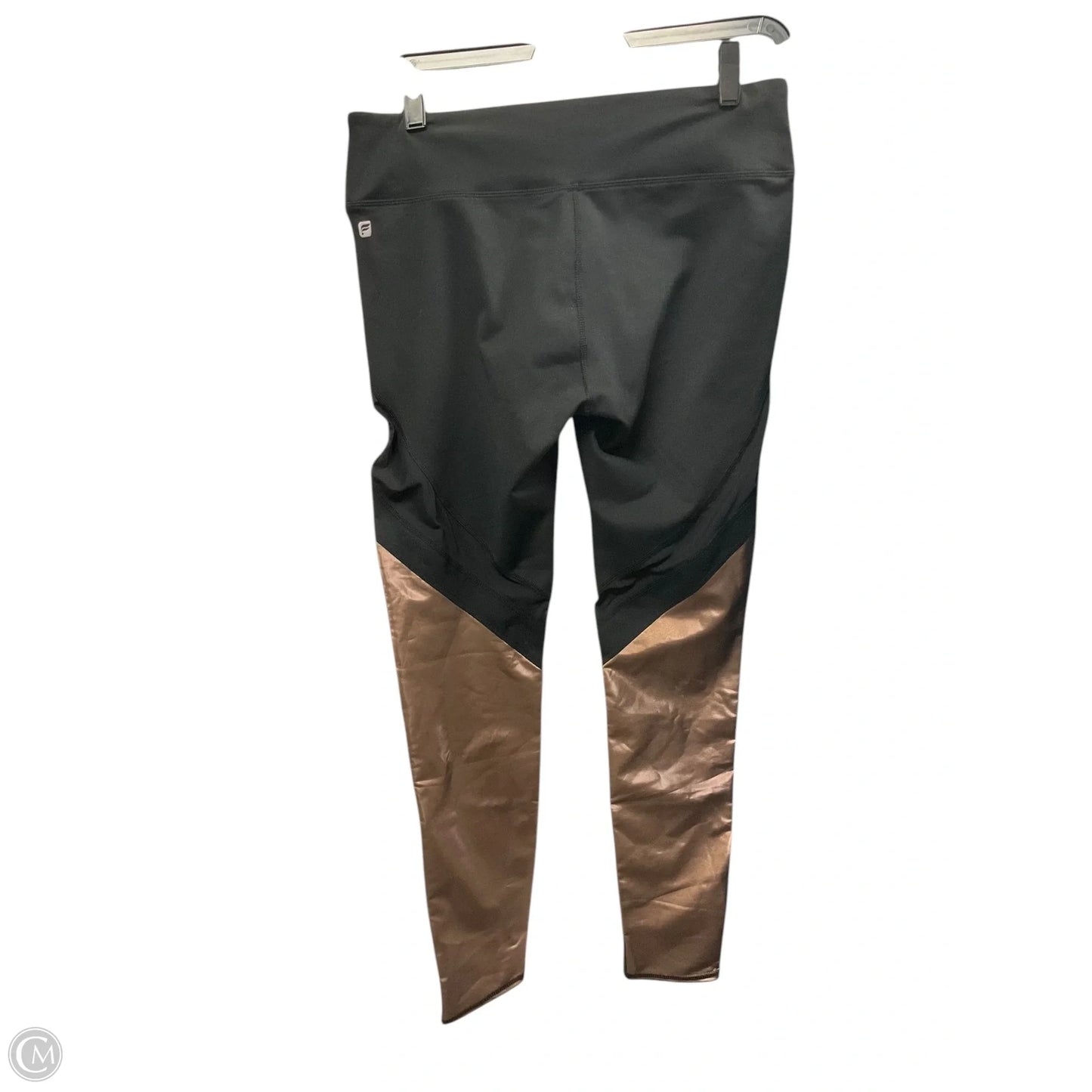 Athletic Pants 2pc By Fabletics In Black & Brown, Size: M