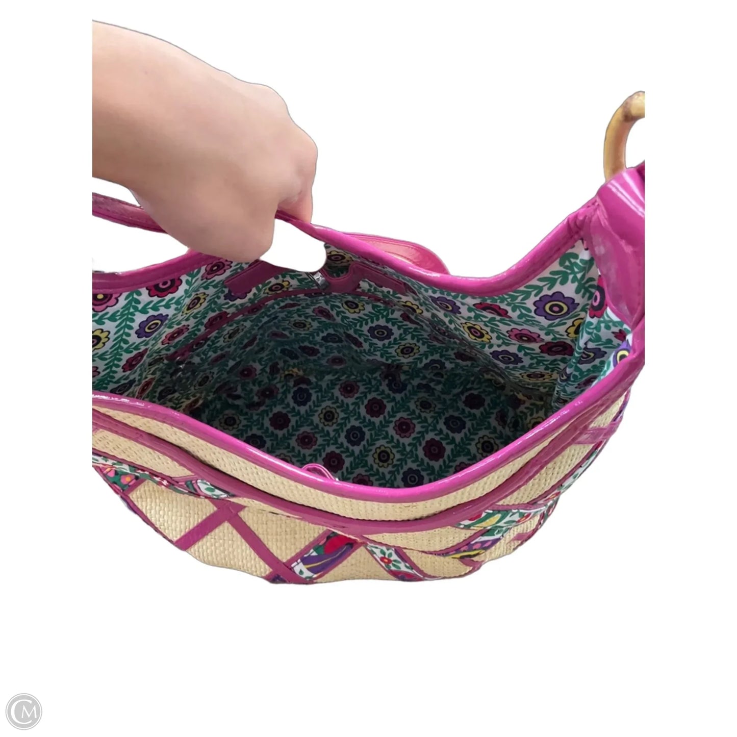 Handbag By Vera Bradley, Size: Medium