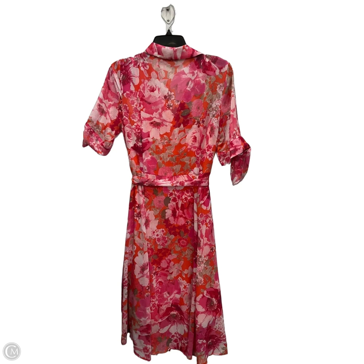 Dress Casual Maxi By Calvin Klein In Pink, Size: M