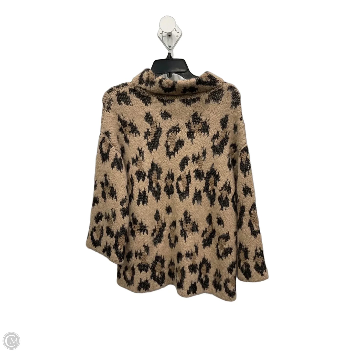 Sweater Designer By Kate Spade In Animal Print, Size: S