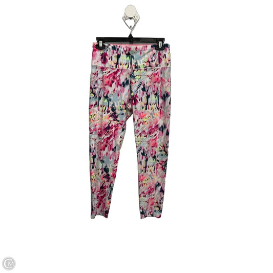 Athletic Leggings By Calvin Klein In Multi-colored, Size: M