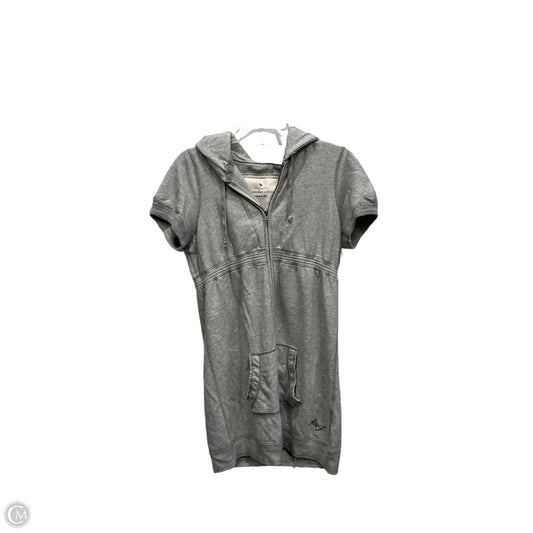 Athletic Jacket By Abercrombie And Fitch In Grey, Size: L