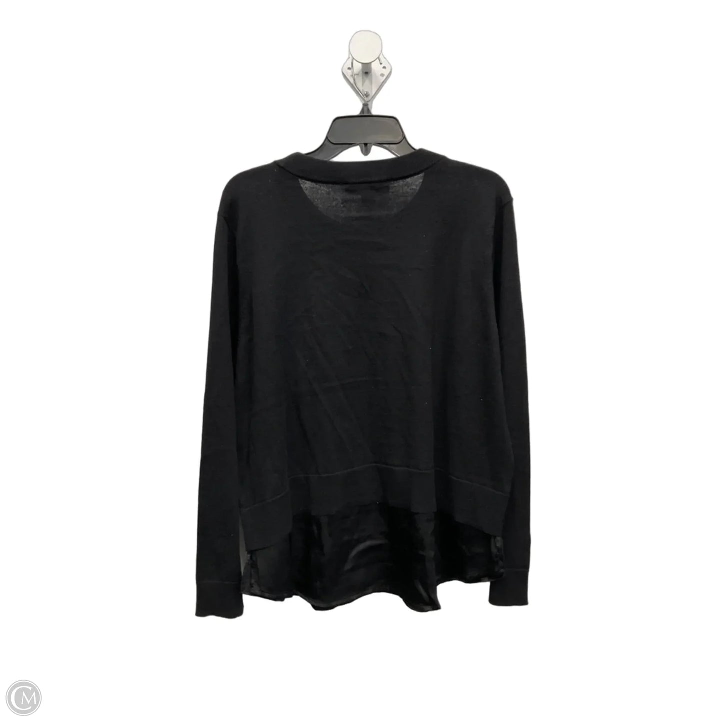 Top Long Sleeve By Michael By Michael Kors In Black, Size: Xl