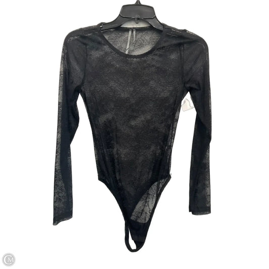 Bodysuit By Anthropologie In Black, Size: Xs