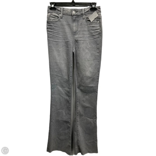 Jeans Straight By Paige In Grey Denim, Size: 4