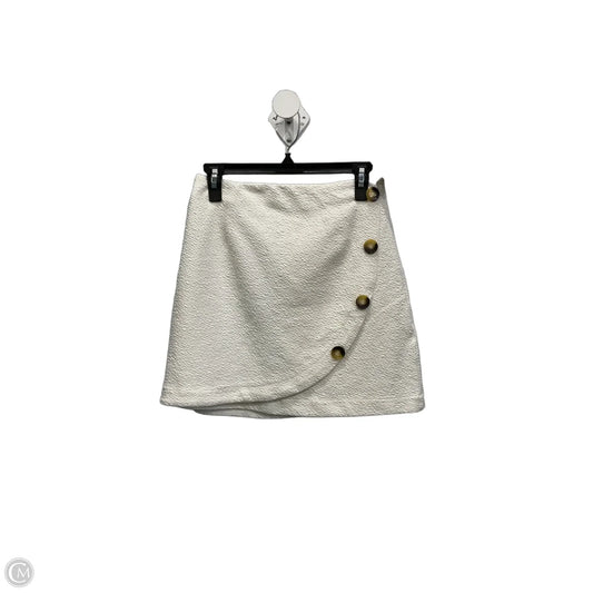 Skirt Midi By Maeve In Cream, Size: 2