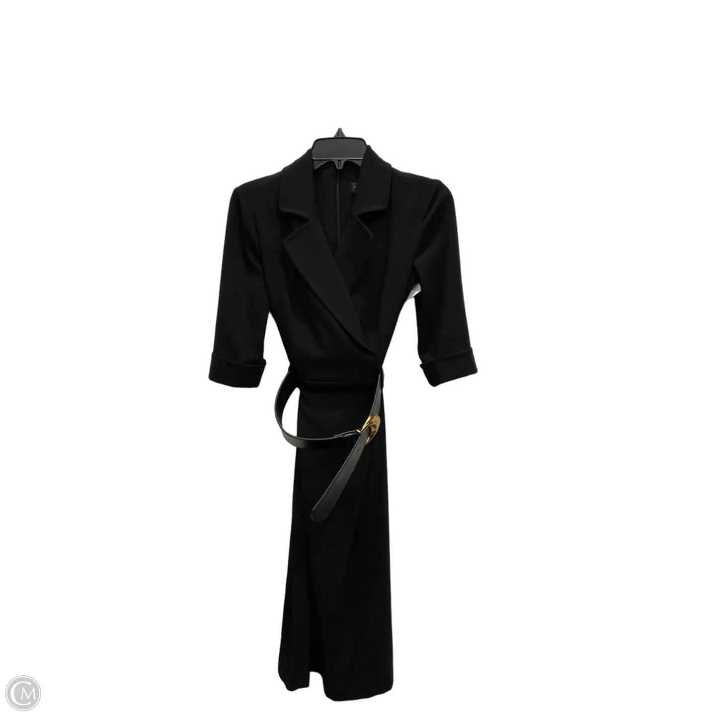 Dress Work By Donna Karan In Black, Size: Xs