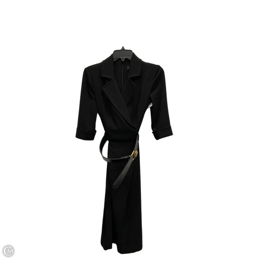 Dress Work By Donna Karan In Black, Size: Xs