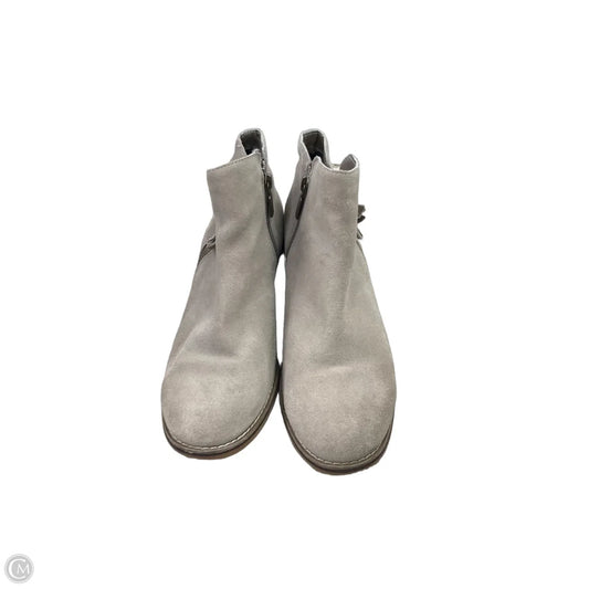 Boots Ankle Heels By Blondo In Grey, Size: 9