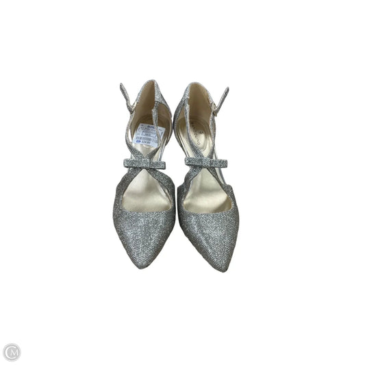 Shoes Heels Kitten By Bandolino In Gold, Size: 7