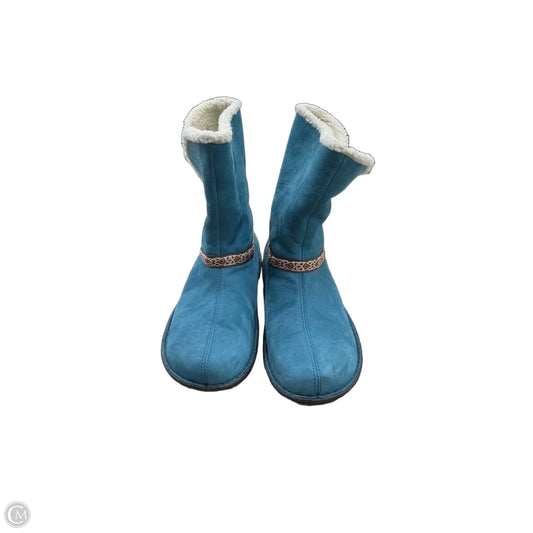 Boots Ankle Flats By Keen In Blue, Size: 10.5