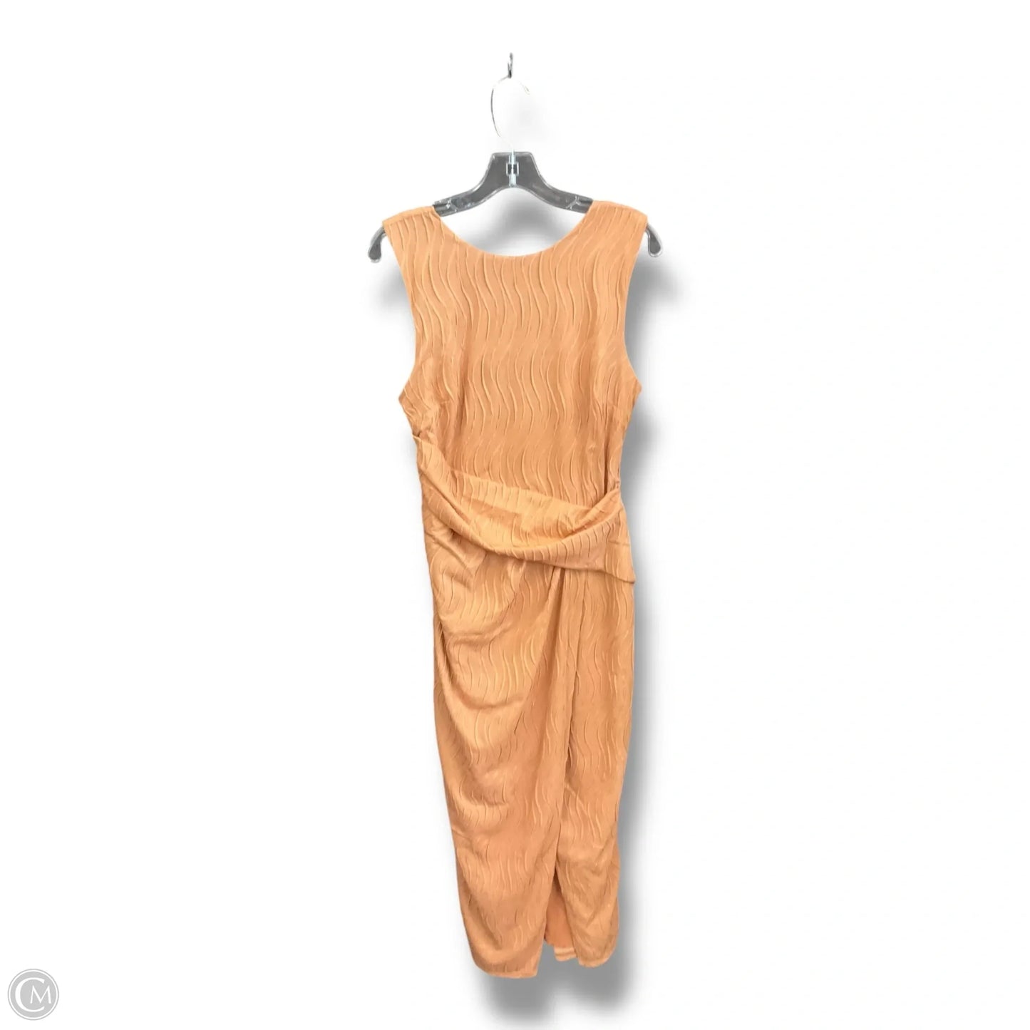 Dress Casual Midi By Asos In Coral, Size: M