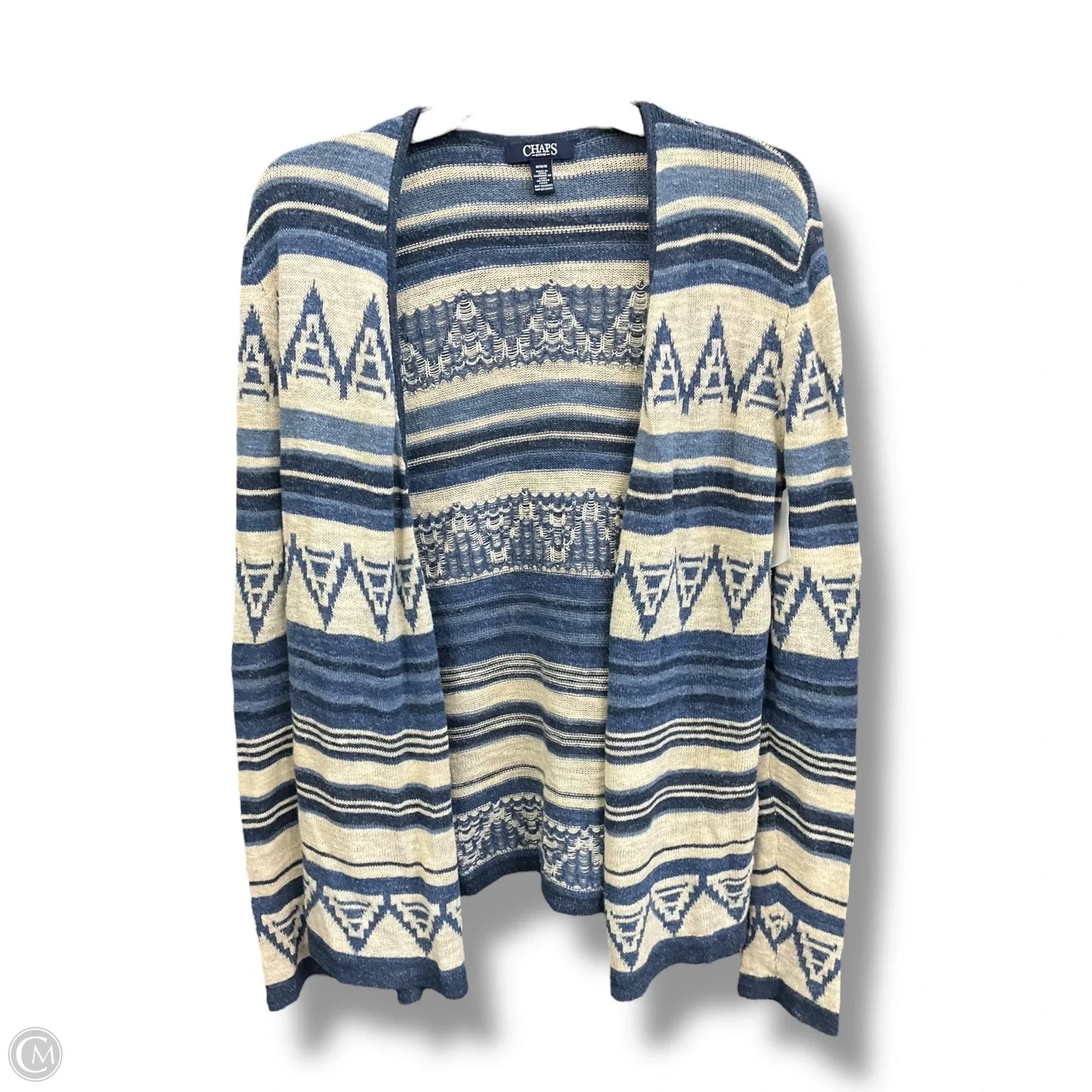 Cardigan By Chaps In Multi-colored, Size: M