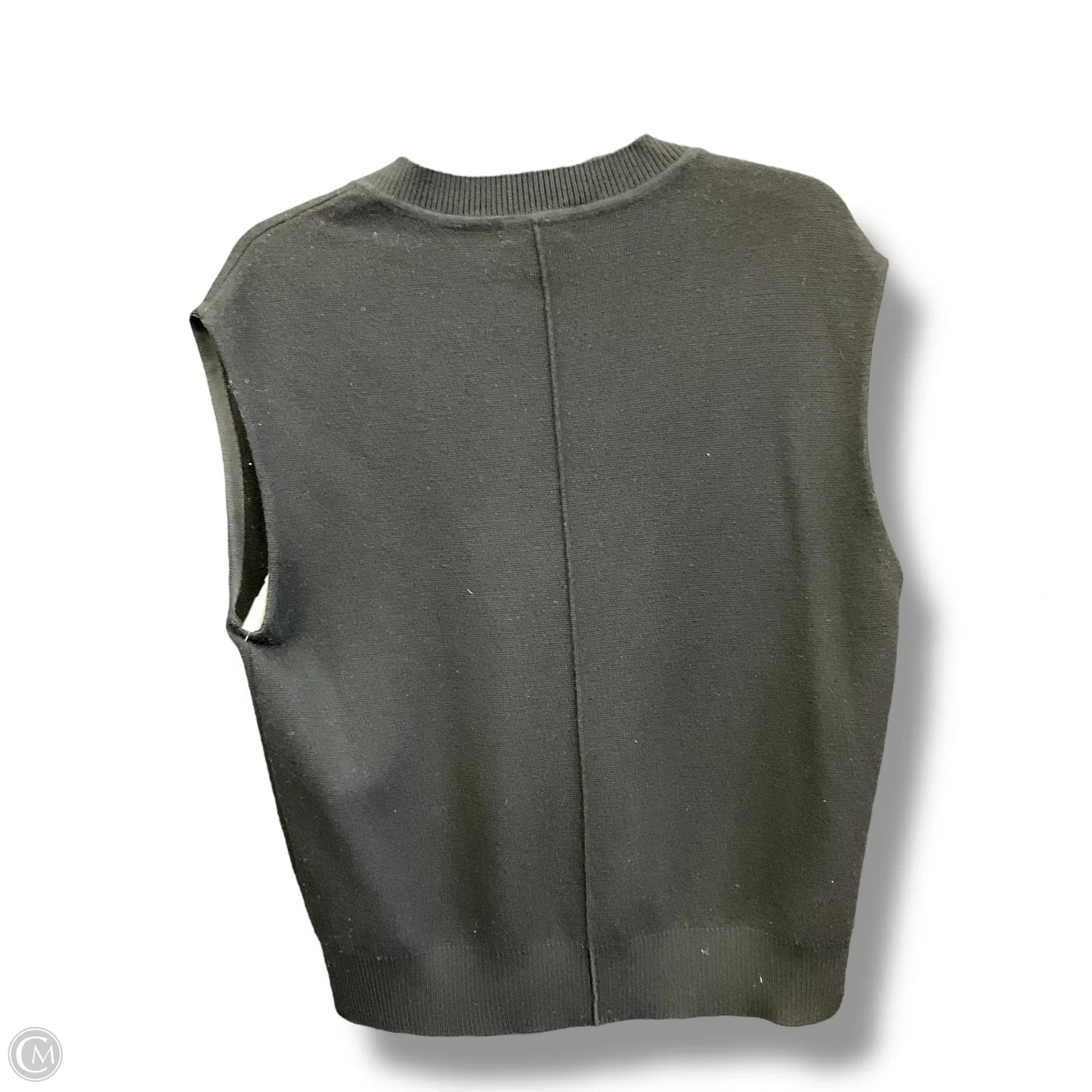 Vest Sweater By Rag And Bone In Black, Size: Sp