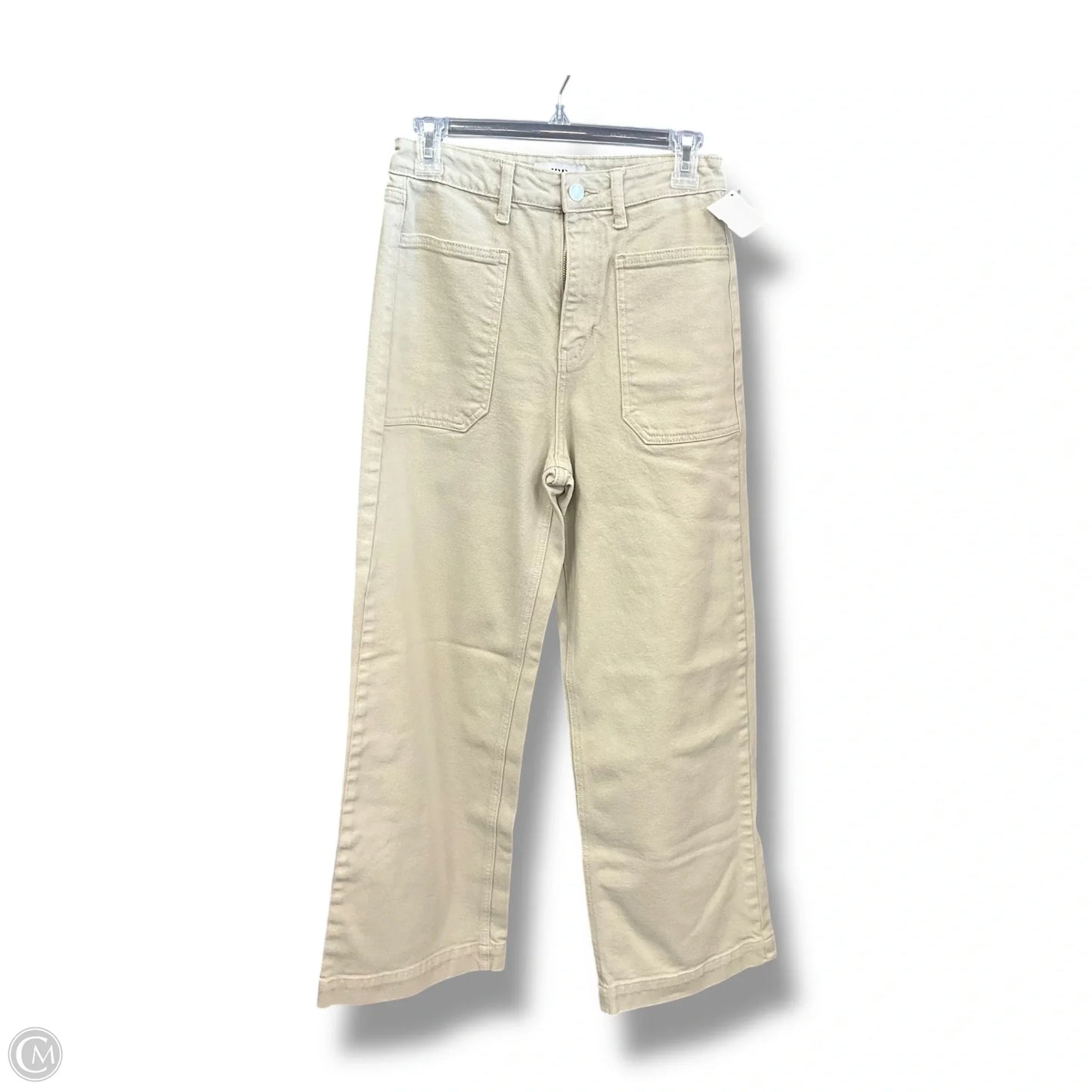 Jeans Wide Leg By Clothes Mentor In Green Denim, Size: 4