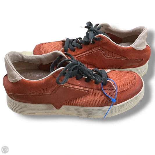 Shoes Luxury Designer By Golden Goose In Orange, Size: 8.5