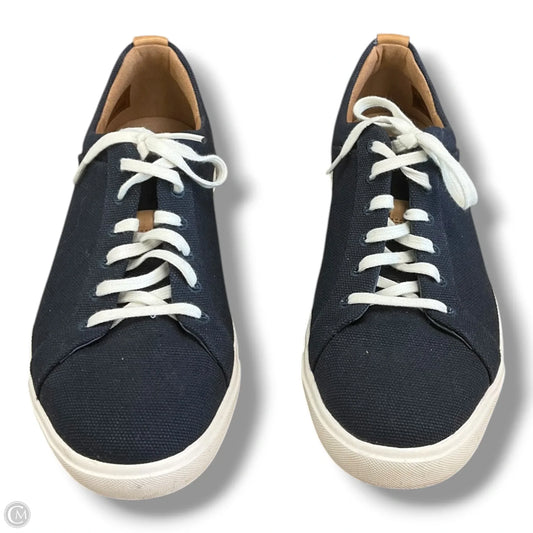 Shoes Flats By Clarks In Navy, Size: 8.5