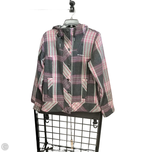 Jacket Other By Columbia In Plaid Pattern, Size: L