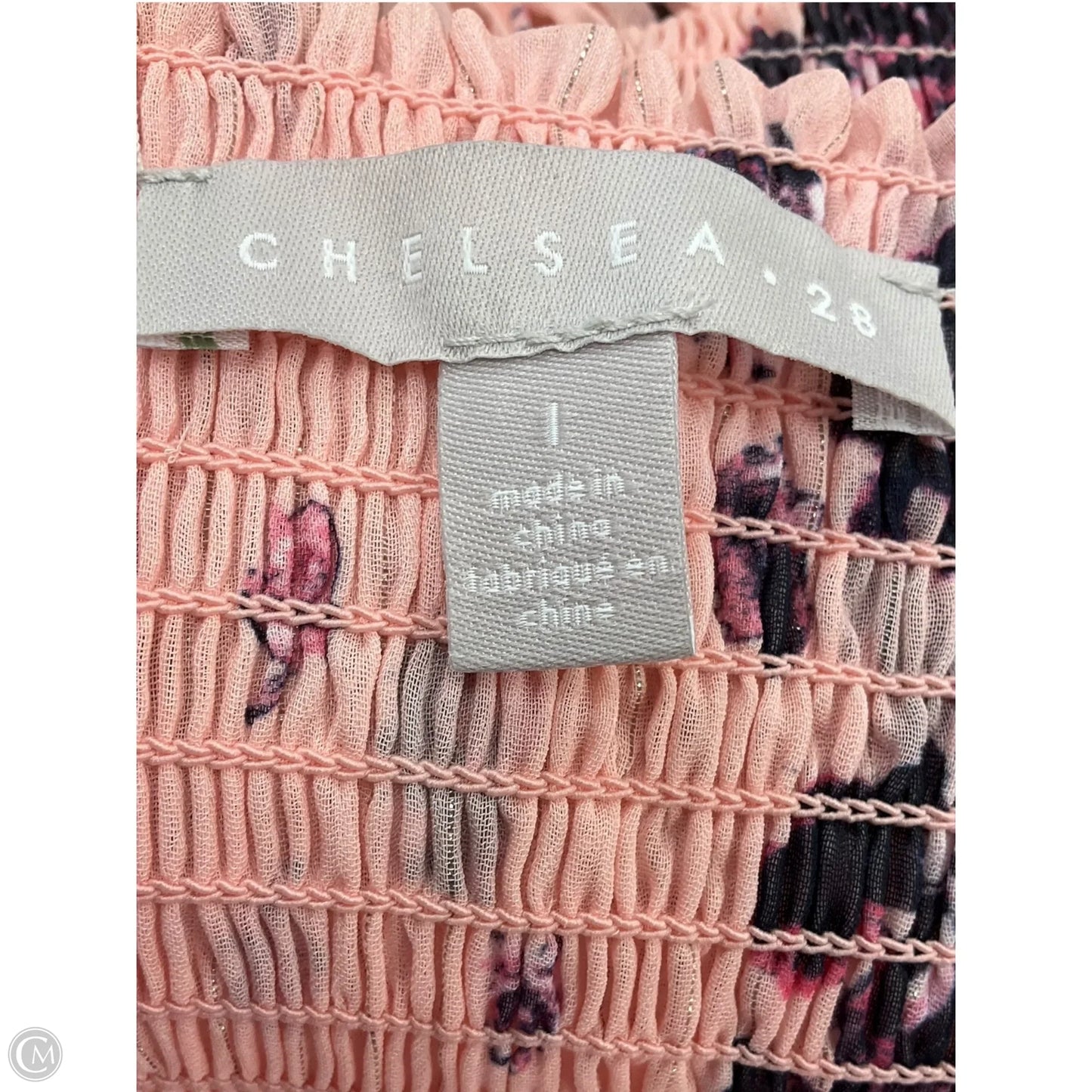Dress Party Midi By Chelsea 28 In Pink, Size: L