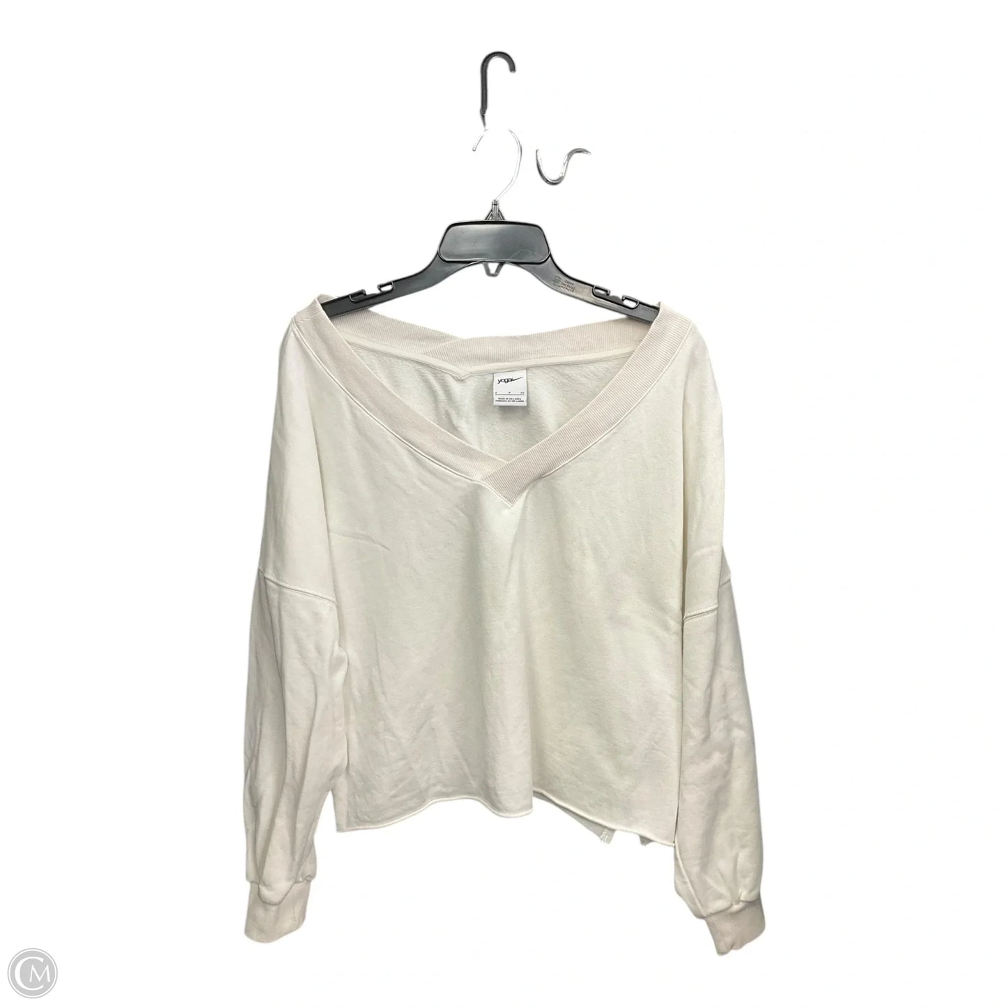 Athletic Jacket By Mta Sport In Cream, Size: L