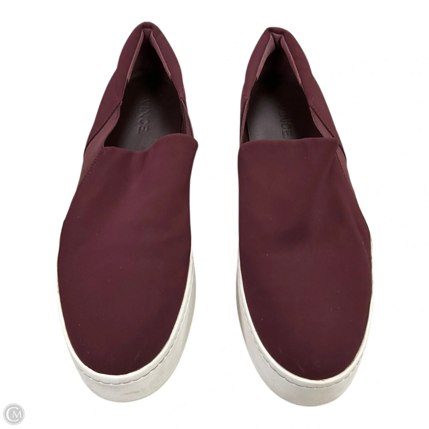 Shoes Flats By Vince In Maroon, Size: 8.5