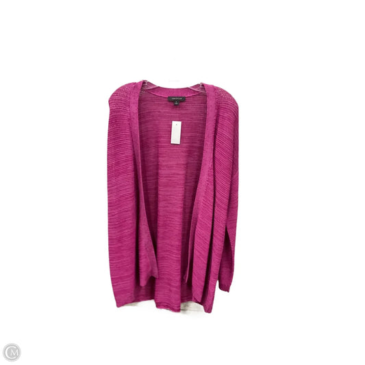 Cardigan By Ann Taylor In Pink, Size: Xl