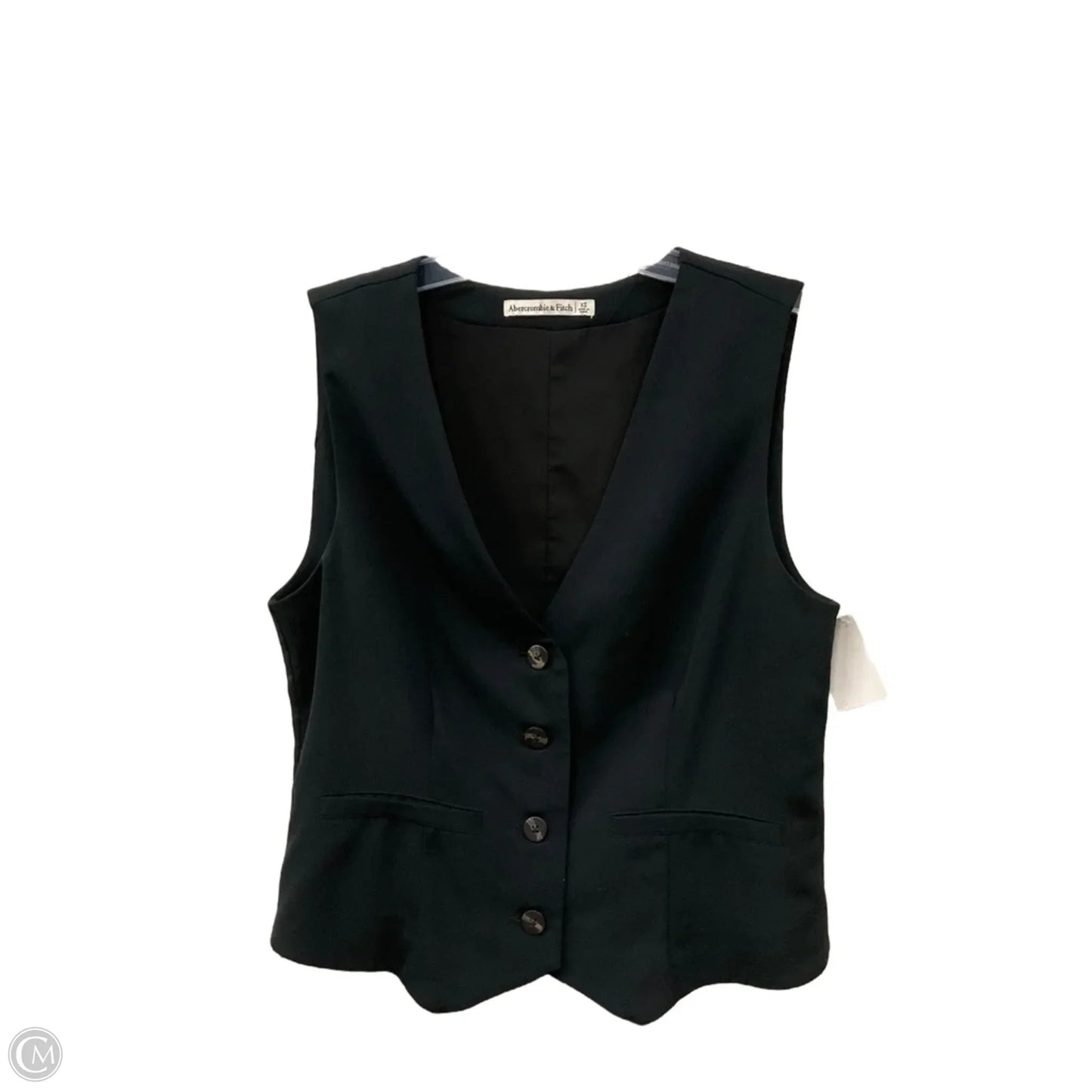 Vest Other By Abercrombie And Fitch In Black, Size: Xs