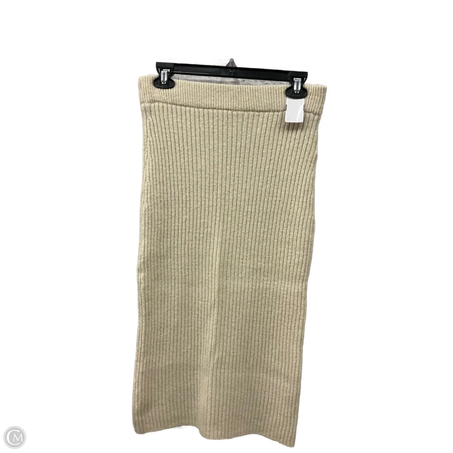 Skirt Maxi By Clothes Mentor In Cream, Size: 8
