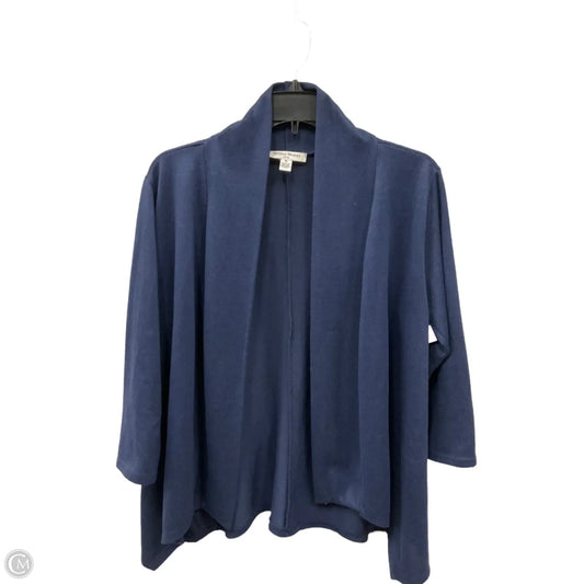Cardigan By Studio Works In Blue, Size: Lp