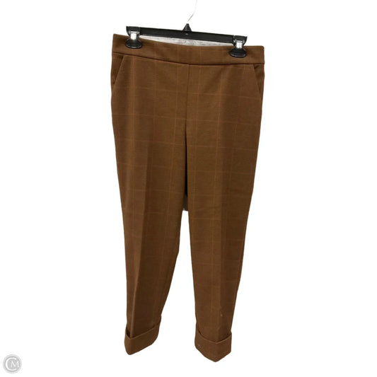 Pants Leggings By Susan Graver In Brown, Size: 4
