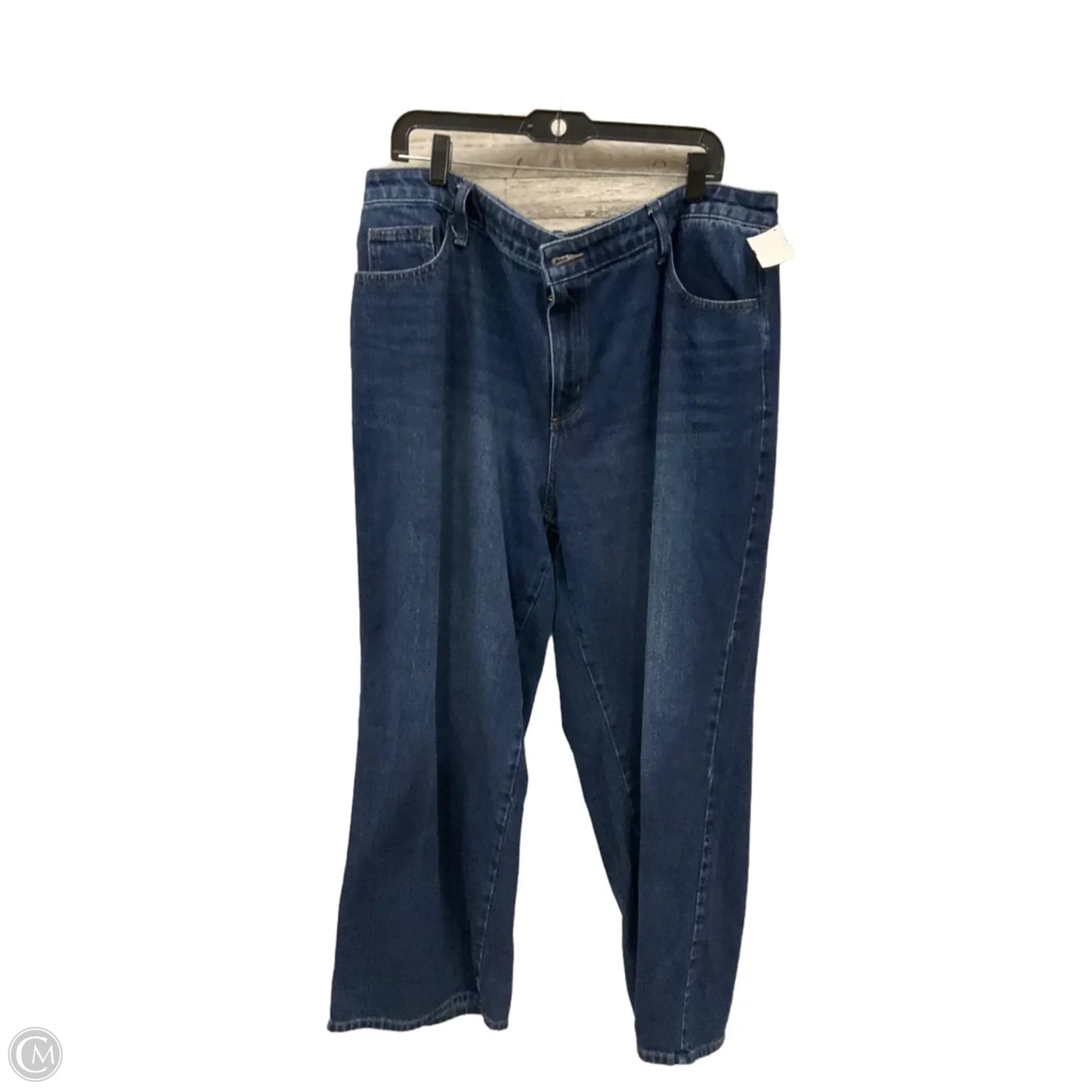 Jeans Wide Leg By Universal Thread In Blue Denim, Size: 18