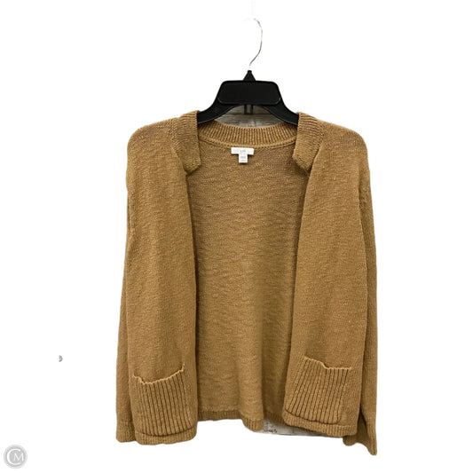 Cardigan By J. Jill In Tan, Size: L