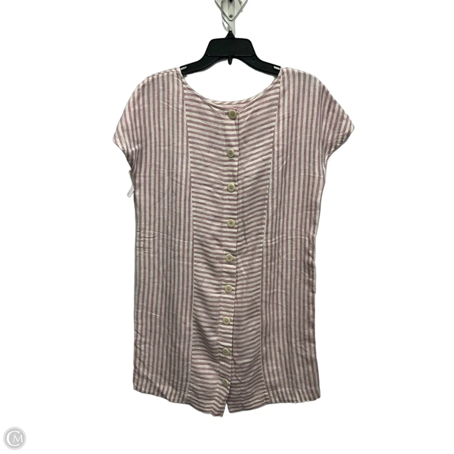Dress Casual Midi By Madewell In Striped Pattern, Size: S