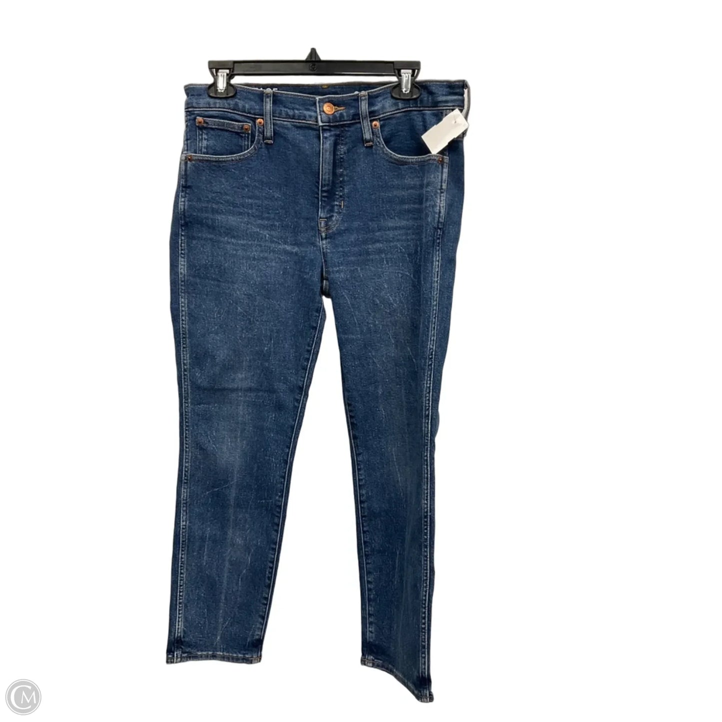 Jeans Straight By J. Crew In Blue Denim, Size: 8