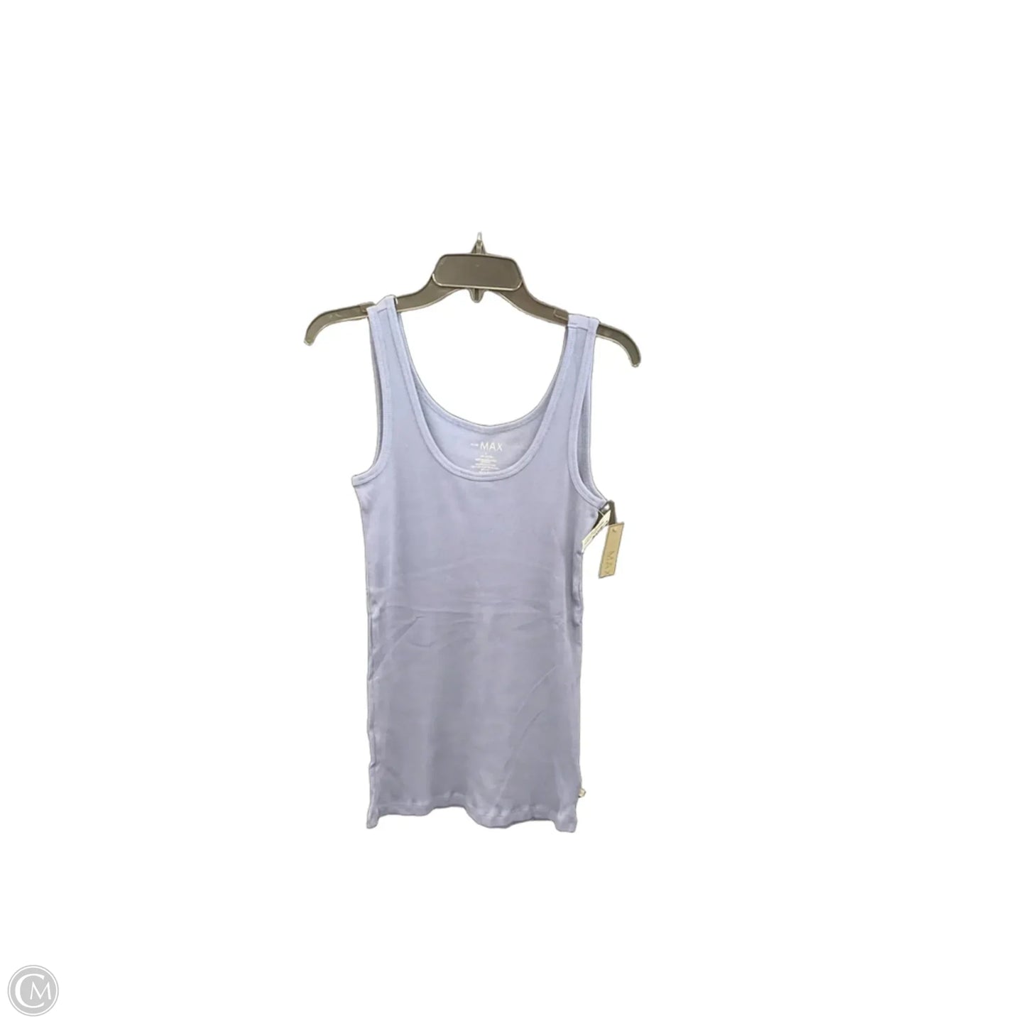 Top Sleeveless By To The Max In Grey, Size: L