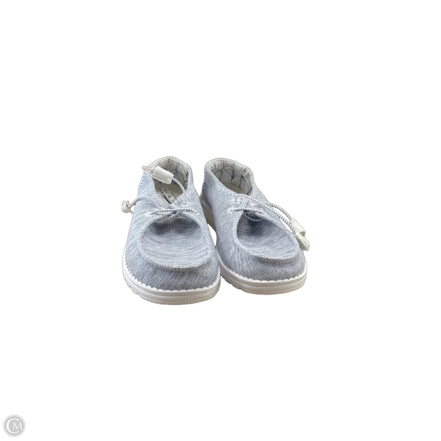 Shoes Sneakers By Hey Dude In Blue, Size: 9