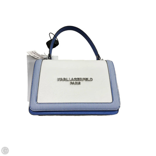 Handbag Designer By Karl Lagerfeld, Size: Medium