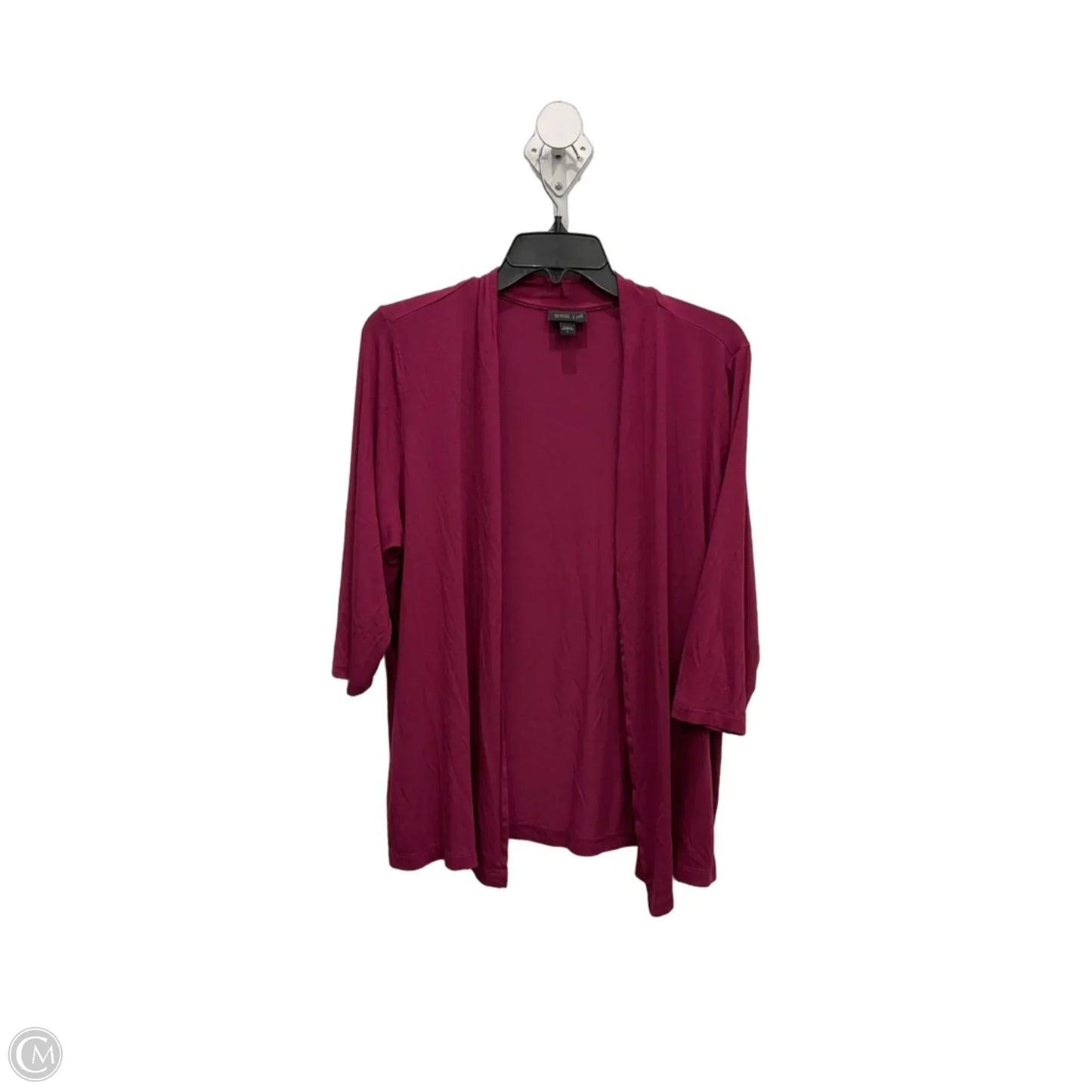 Cardigan By J.marie In Purple, Size: L